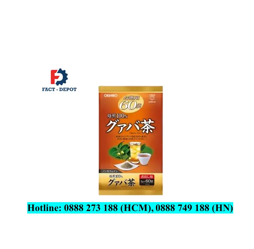 Trà ổi hỗ trợ giảm cân Orihiro 60 gói